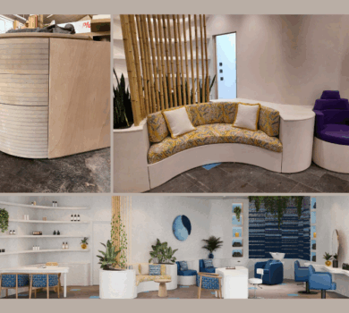 Muebles a medida de salón de belleza